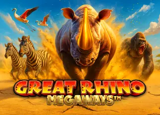 หวยเฮง Great Rhino Megaways ทดลองเล่นฟรี